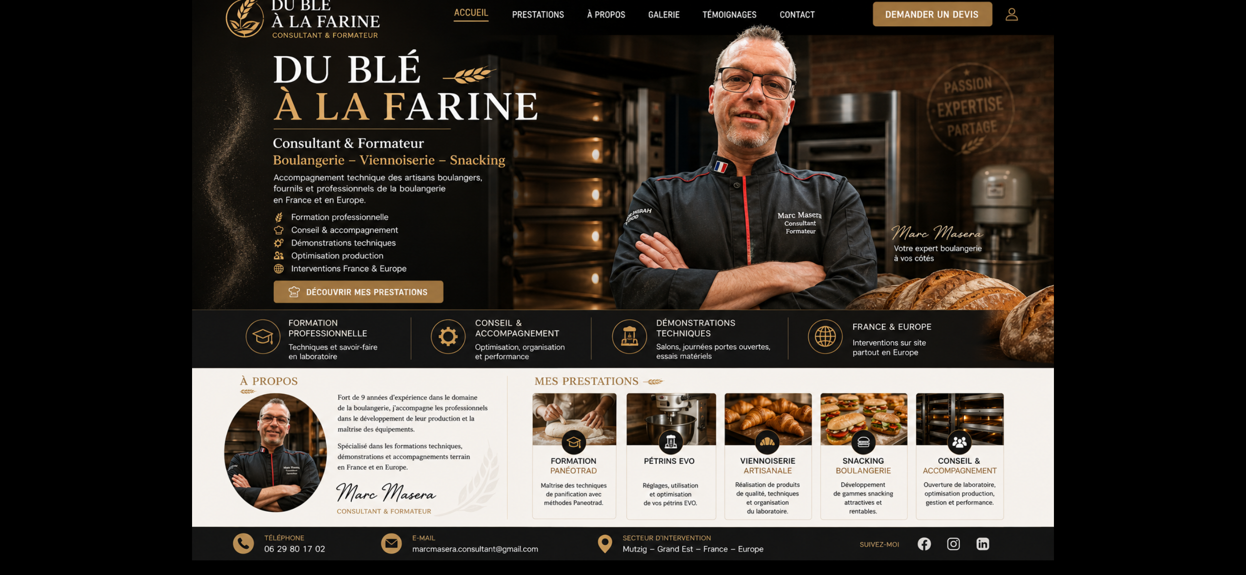 Photo de DU BLE A LA FARINE